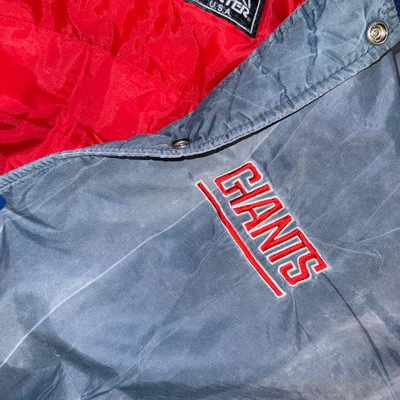 90s Starter New York Giants Authentic Pro Line Satin Jacket XL